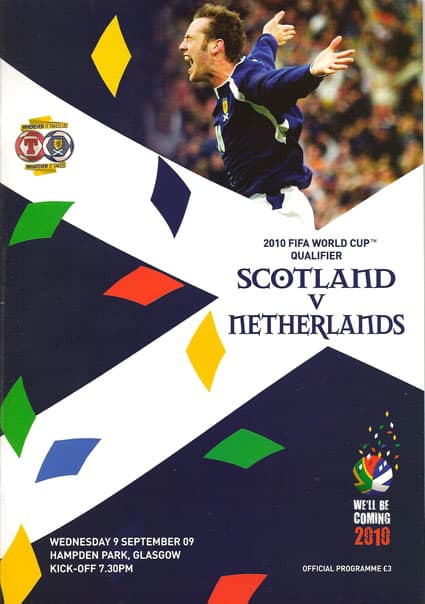 Scotland v Holland (Netherlands)